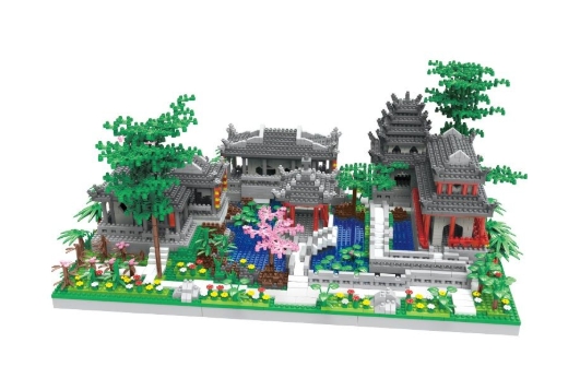 Mini Building Blocks Chinese Architecture - 3628pcs